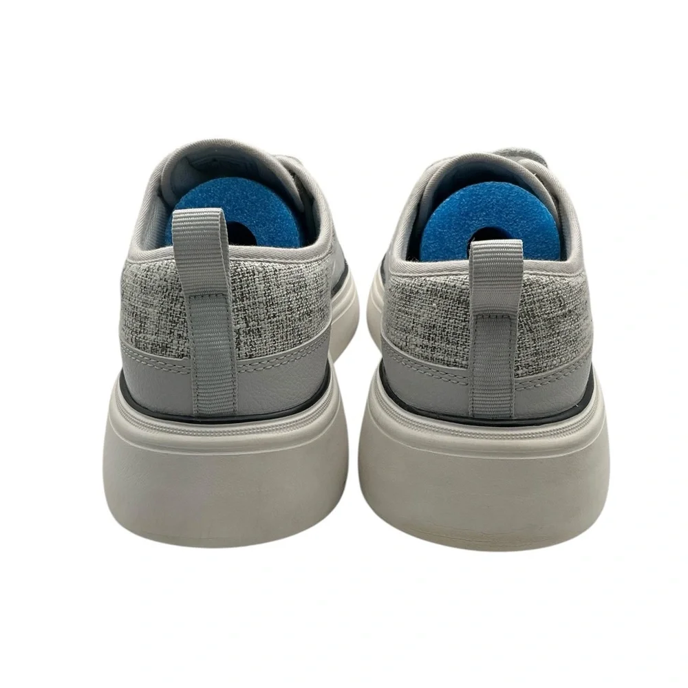 OrthoComfoot Light Gray Orthopedic Arch-Support Canvas Sneaker Womens‎ Size 11